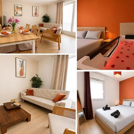 شقة T3 Cosy Avec Parking Centre Saint-sever